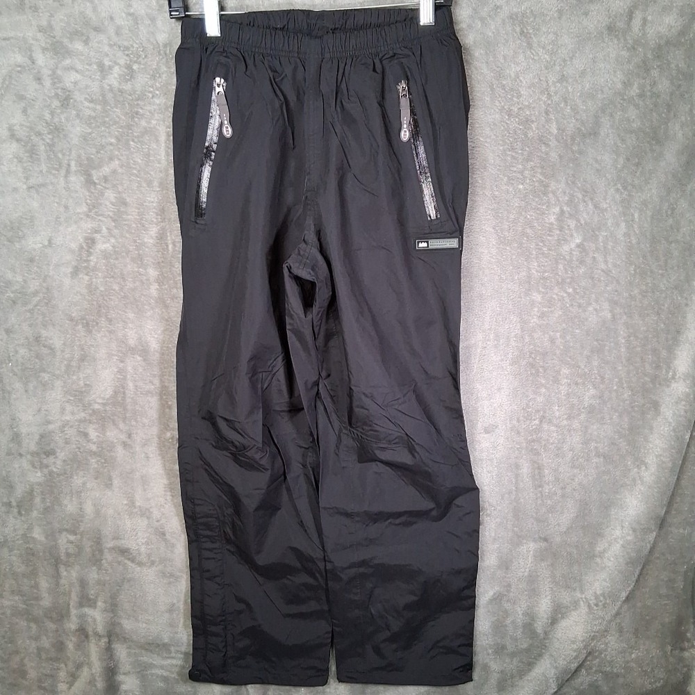 Rei Co-op Ultra Light Pants Mens 27x30 Black Wind‎ Proof Up To 60mph NWOT